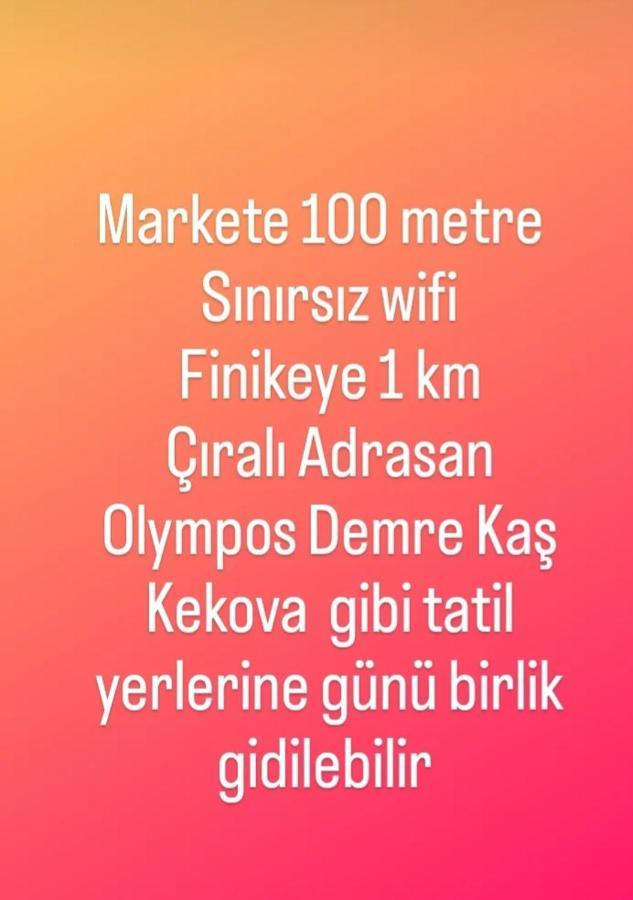 Finike Apart Apartment Luaran gambar